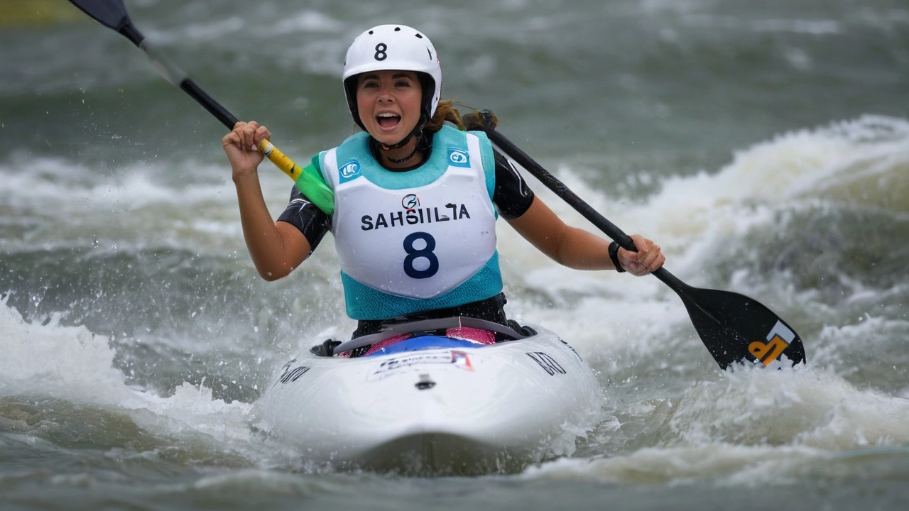 Ana Sátila brilha no Campeonato Mundial de Canoagem Slalom 2024 e garante vaga na final do C1