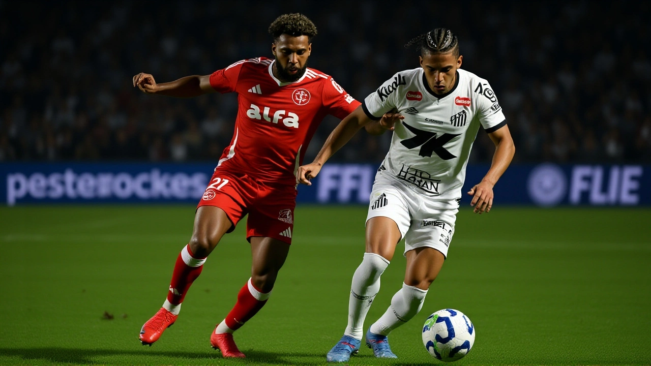 Inter empata em 1 a 1 com o Santos em jogo decisivo contra o rebaixamento